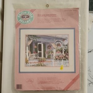 Vintage 1990 From The Heart BED AND BREAKFAST Crewl Kit #51050